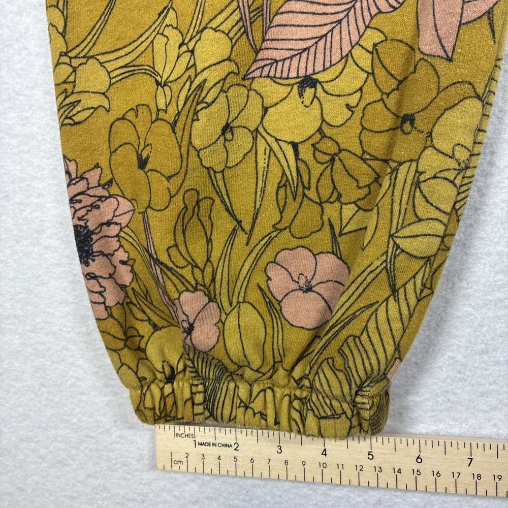 Anthropologie Saturday Sunday Women Floral Jogger Sweatpant Size Large Boho - Picture 16 of 16